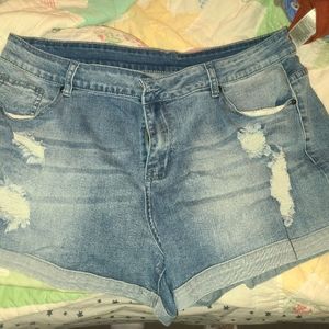 Jean shorts